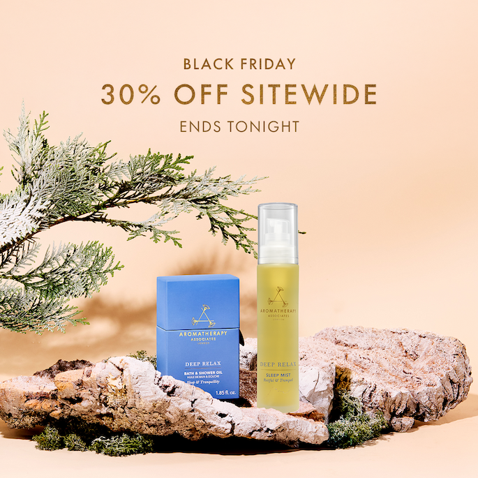 End of Black Friday I Aromatherapy Associates I 2025