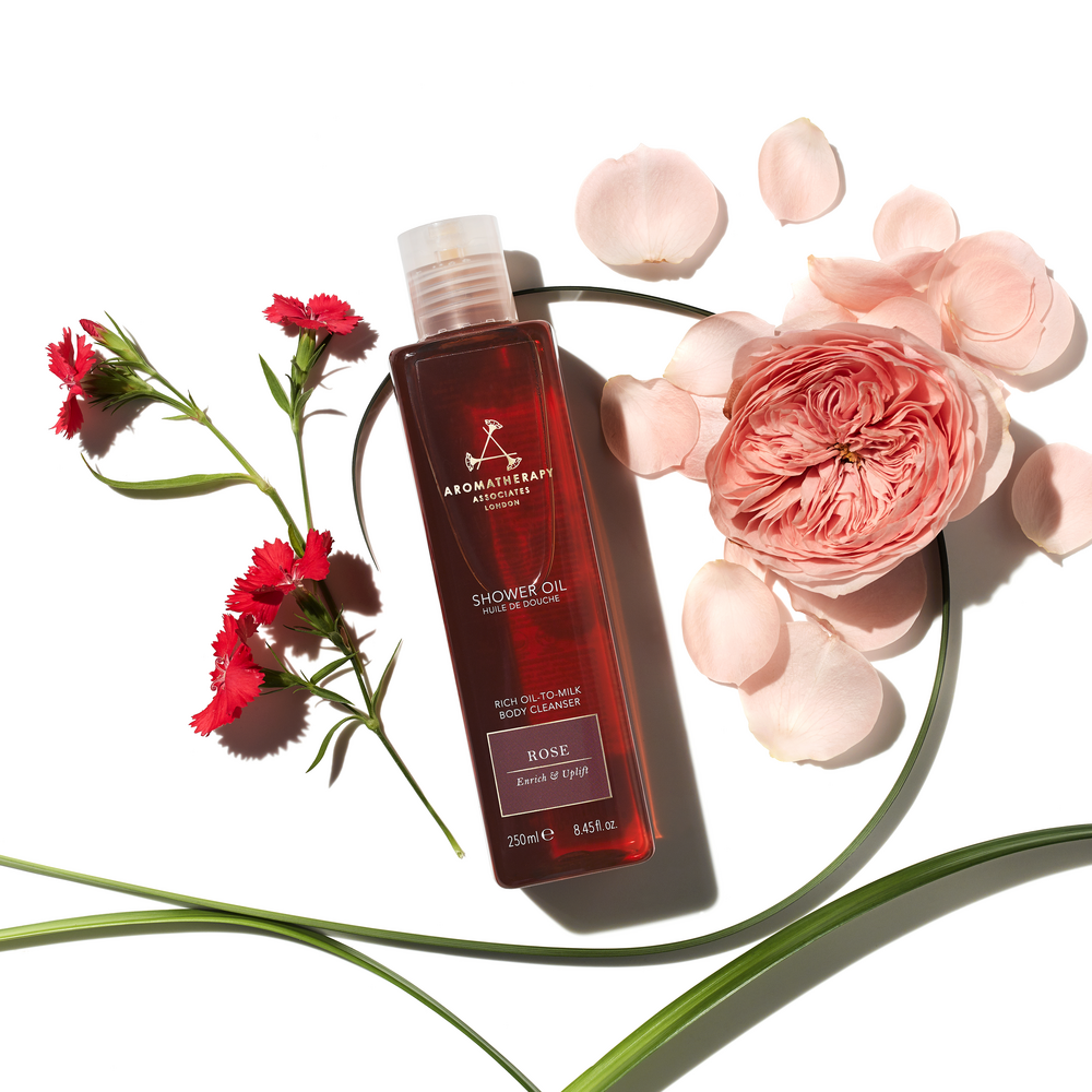 Rose Build A Bundle I Shower Oil I Aromatherapy Associates I 2025