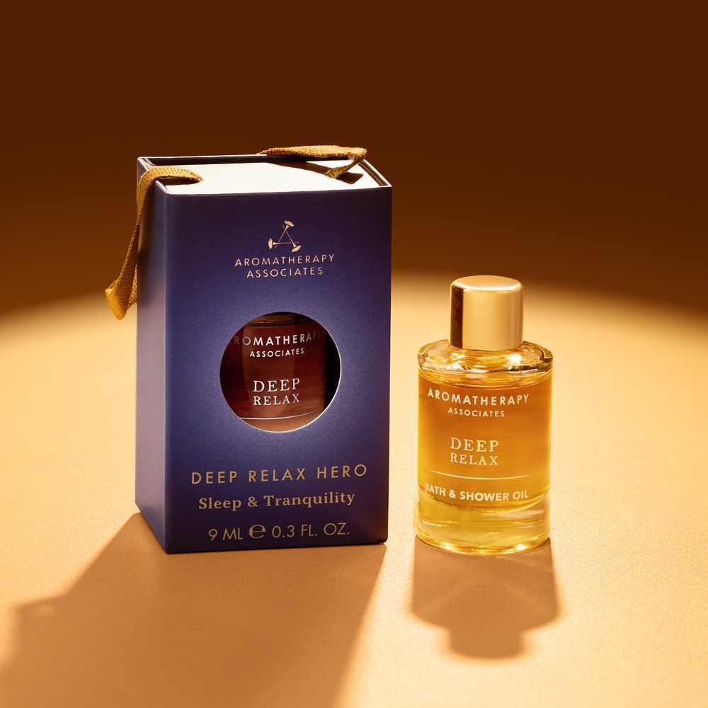 Christmas Little Luxuries I Deep Relax Hero I Aromatherapy Associates I 2025