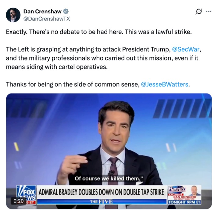 There was no debate to be had here. This was a lawful strike.