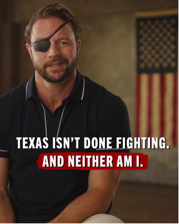TEXAS ISN'T DONE FIGHTING. AND NEITHER AM I.