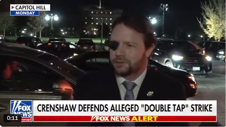 Fox News: Crenshaw defends alleged "double tap" strike