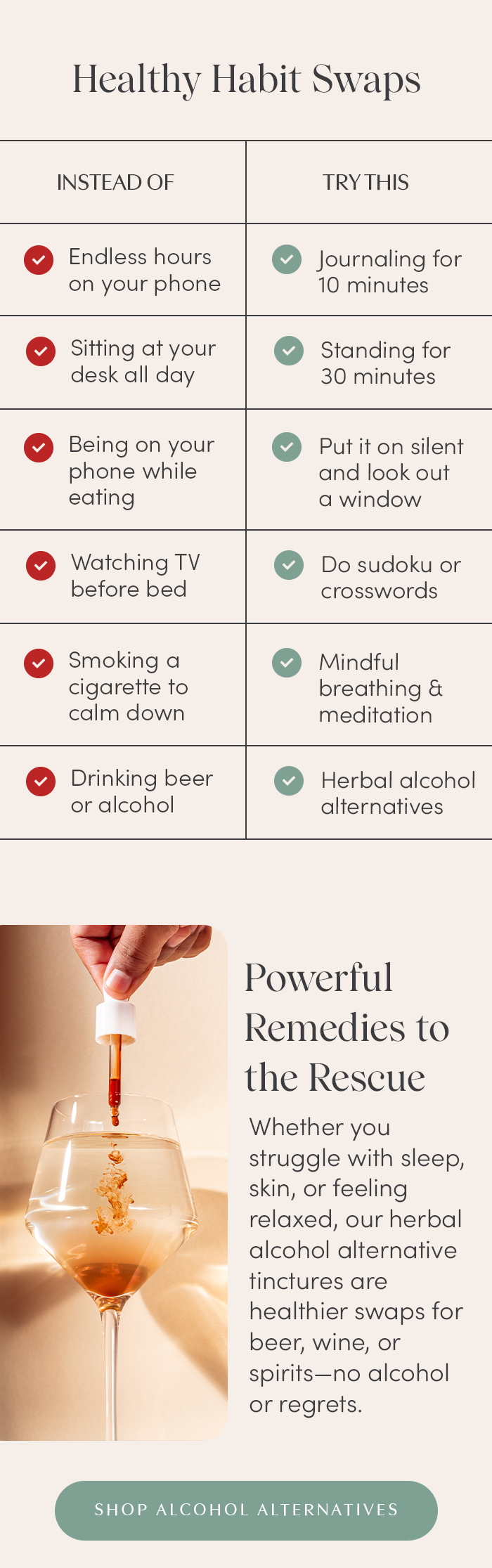 Engaging with bad habits? Apothekary