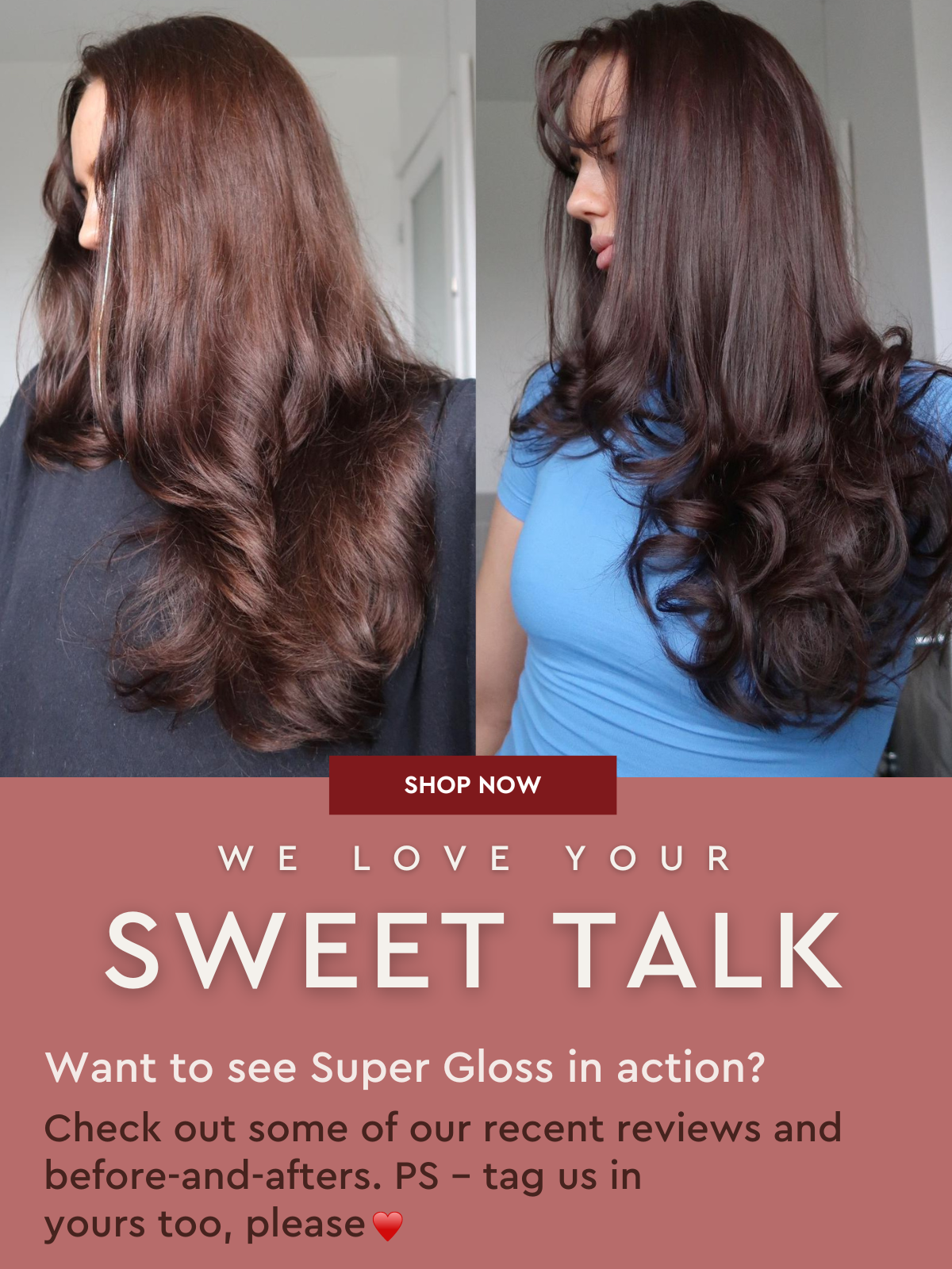 “Simply the best product I’ve used” Glaze Hair