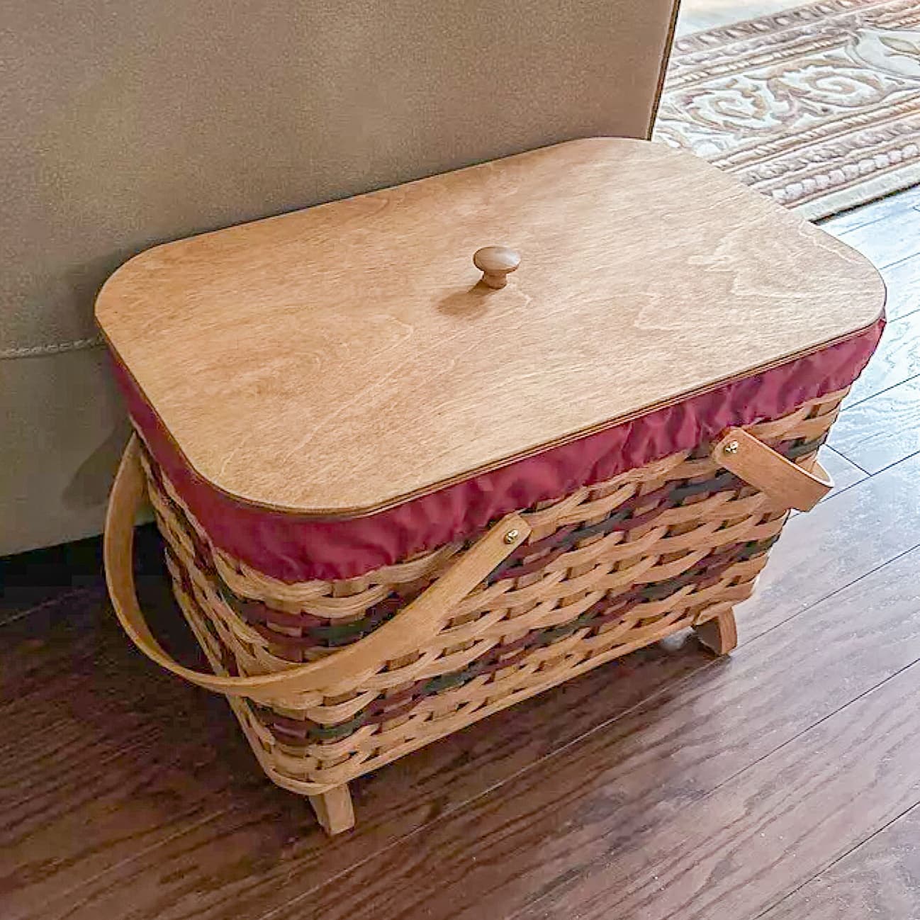 Homestead Knitting Basket