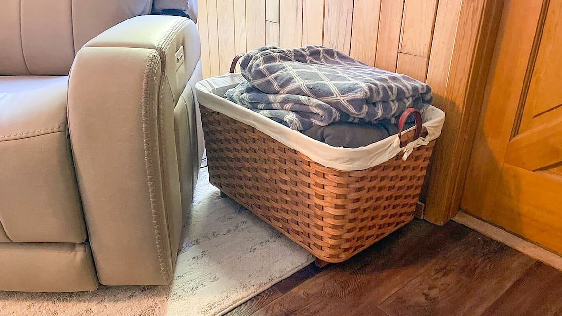 Extra-Large Blanket Basket