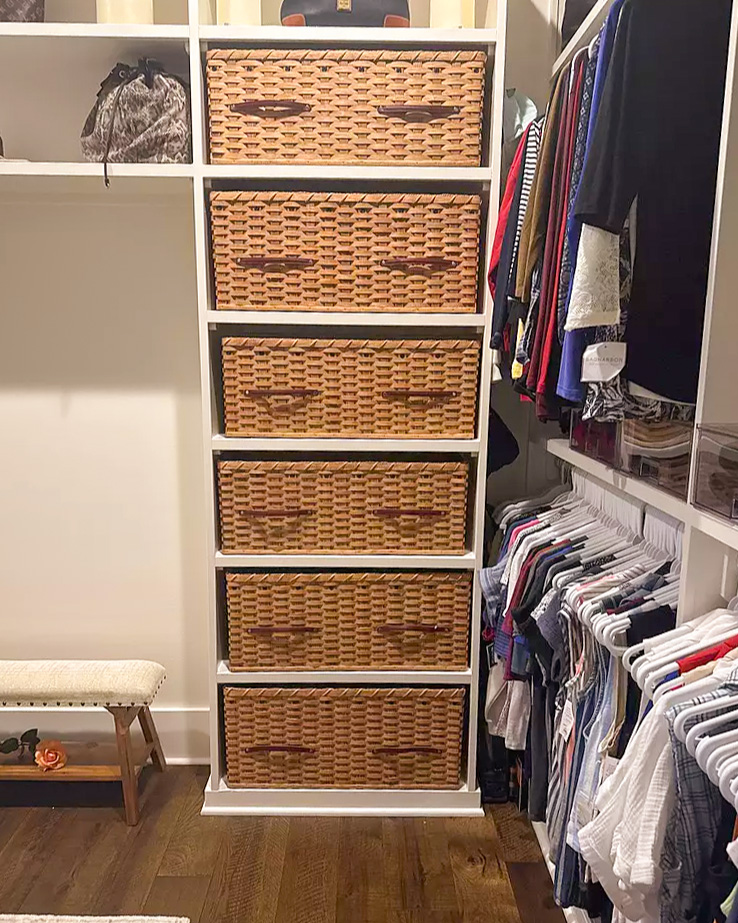 Rectangular Wicker Baskets