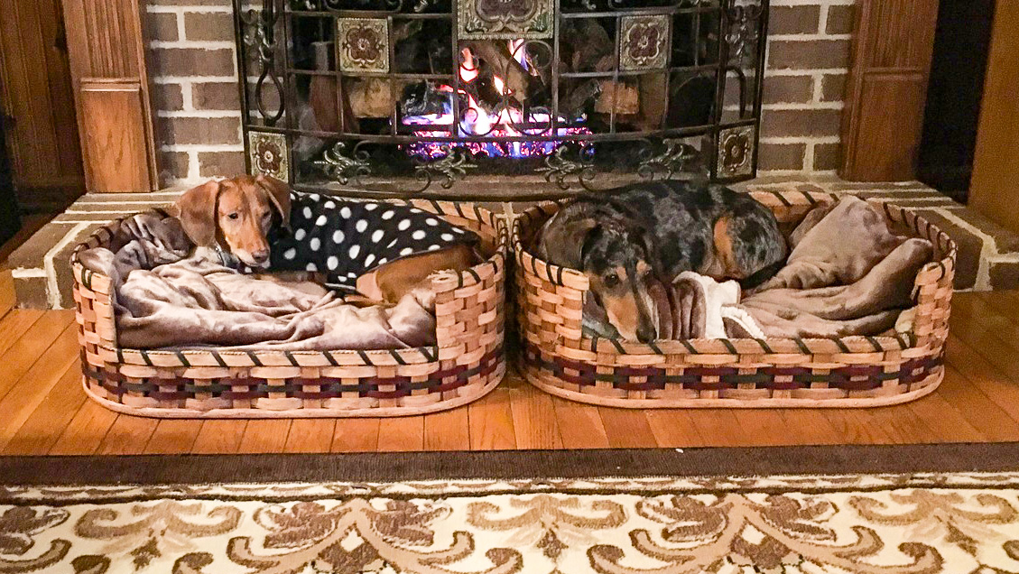 Wicker Pet Beds
