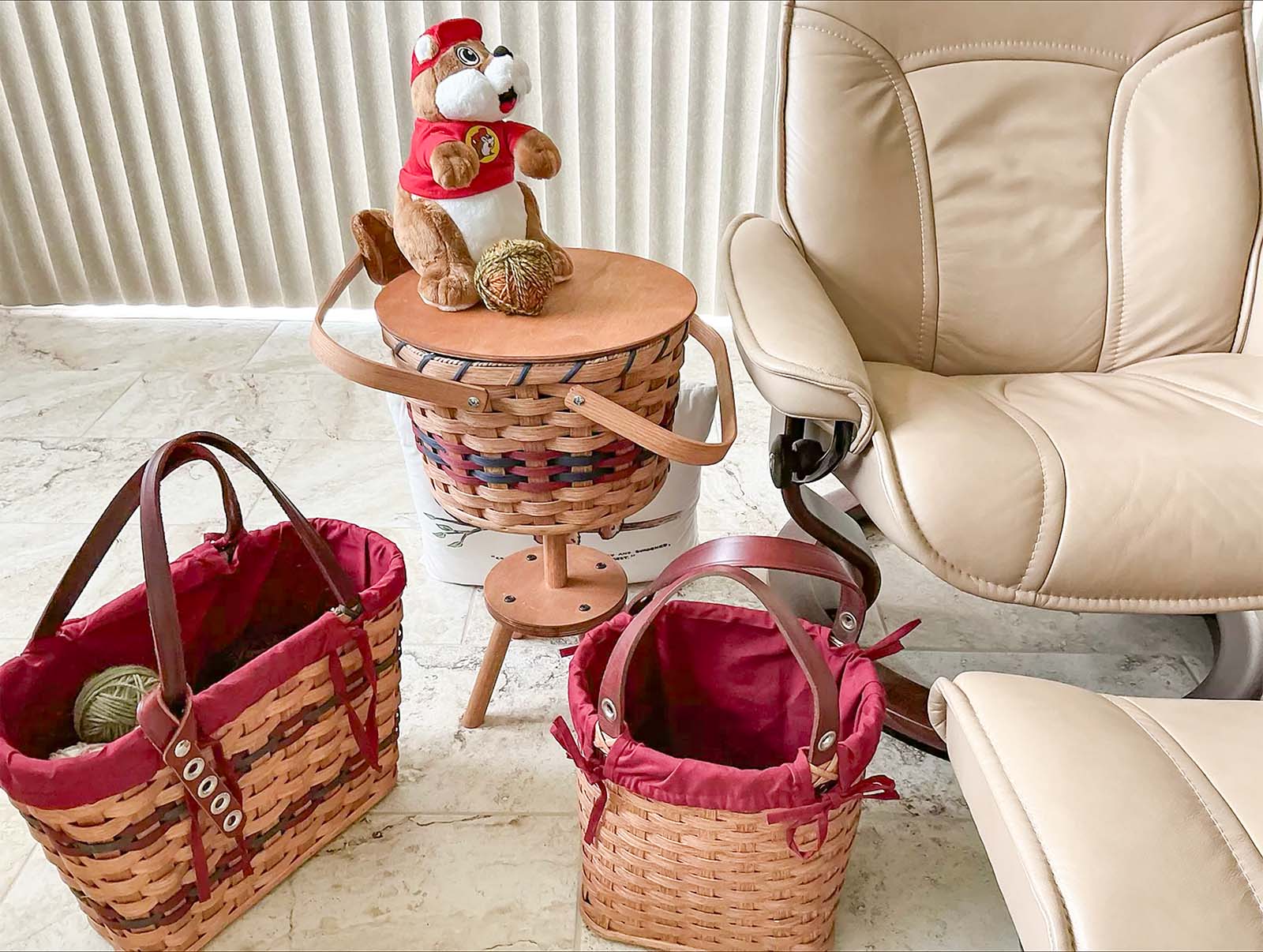 Knitting Baskets