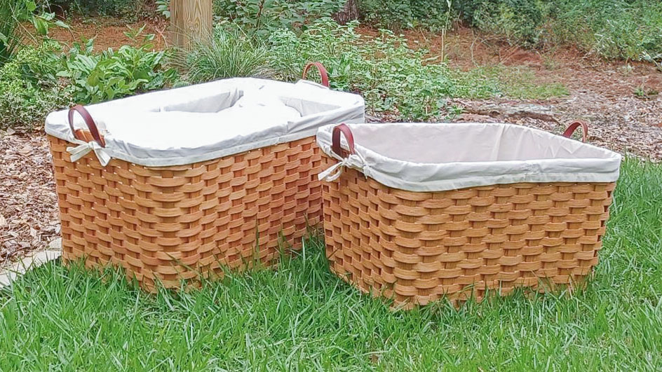 Wicker Laundry Baskets