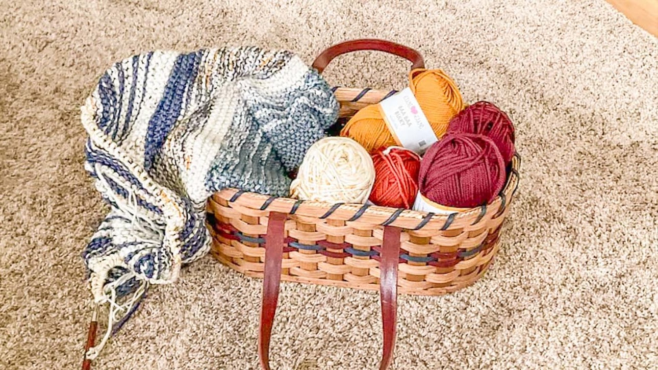Vintage Yarn Caddy