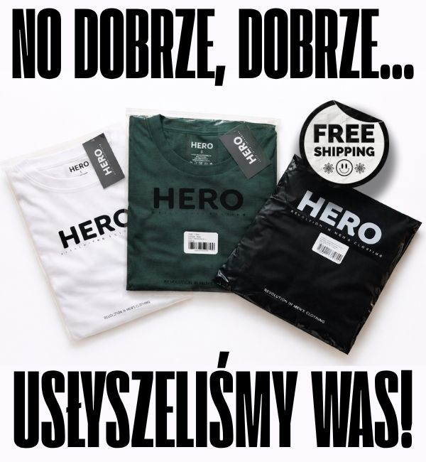 NO DOBRZE, DOBRZE... USŁYSZELIŚMY WAS.