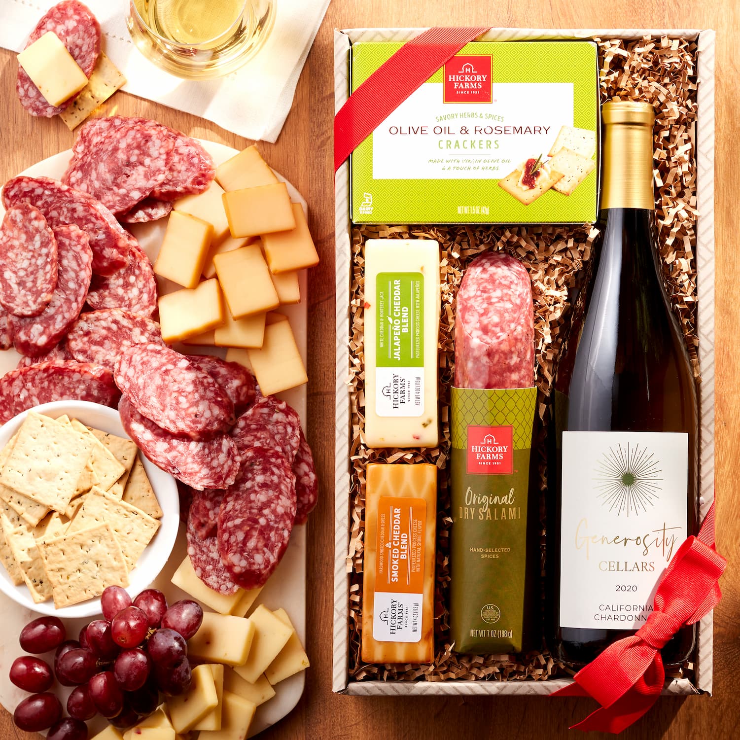 Chardonnay & Savory Snack Collection