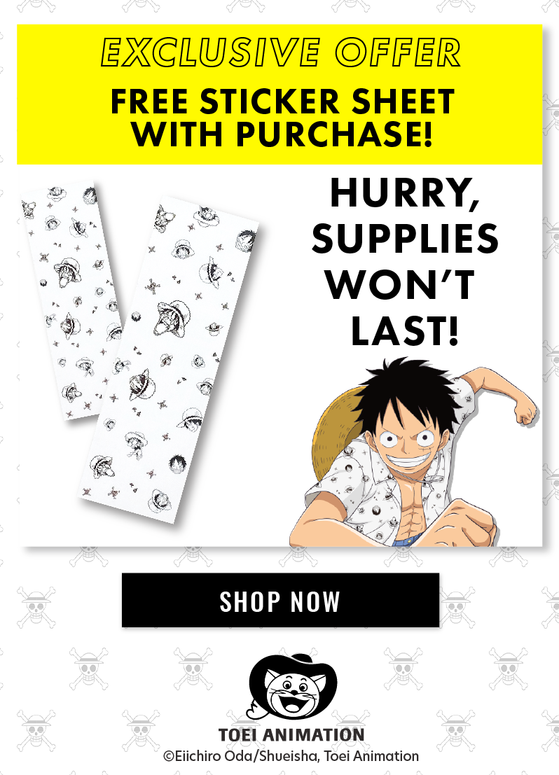 Design the perfect shirt and join the Straw Hats Pirates as an honorary pirate or put together your own crew of misfits in search of high-seas adventure.