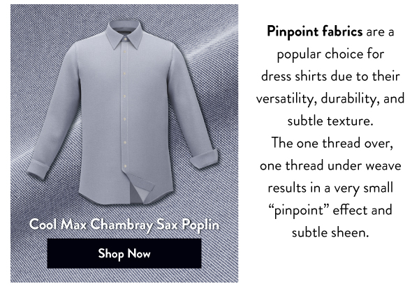 Cool Max Chambray Sax Poplin