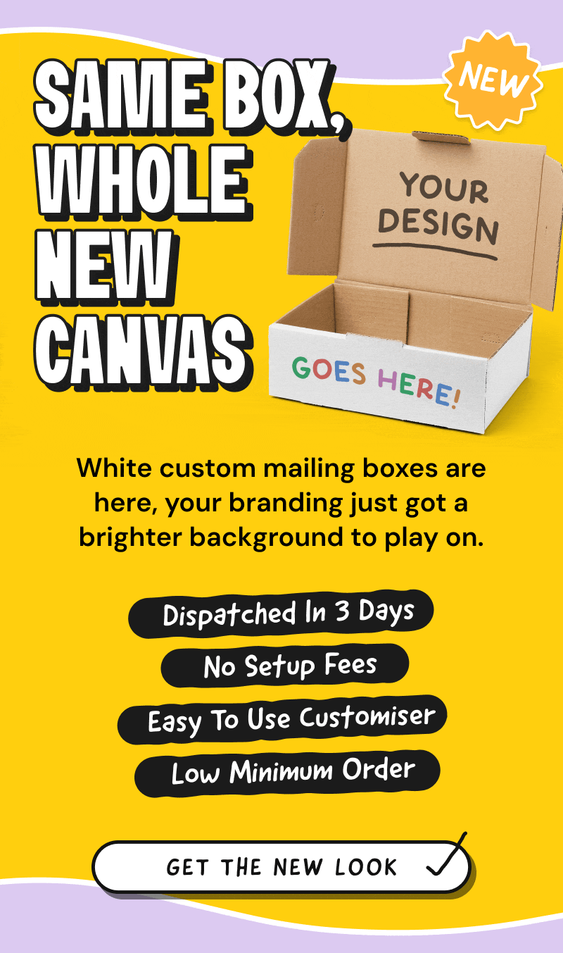 NEW Custom White Boxes!