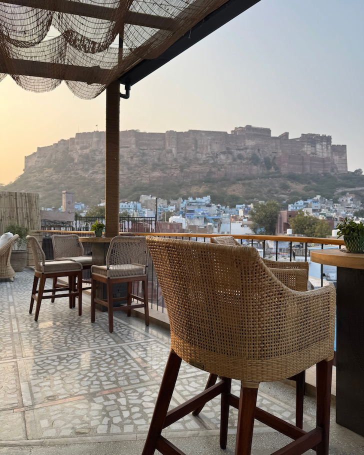 The Stepwell Hotel Rooftop Restaurant