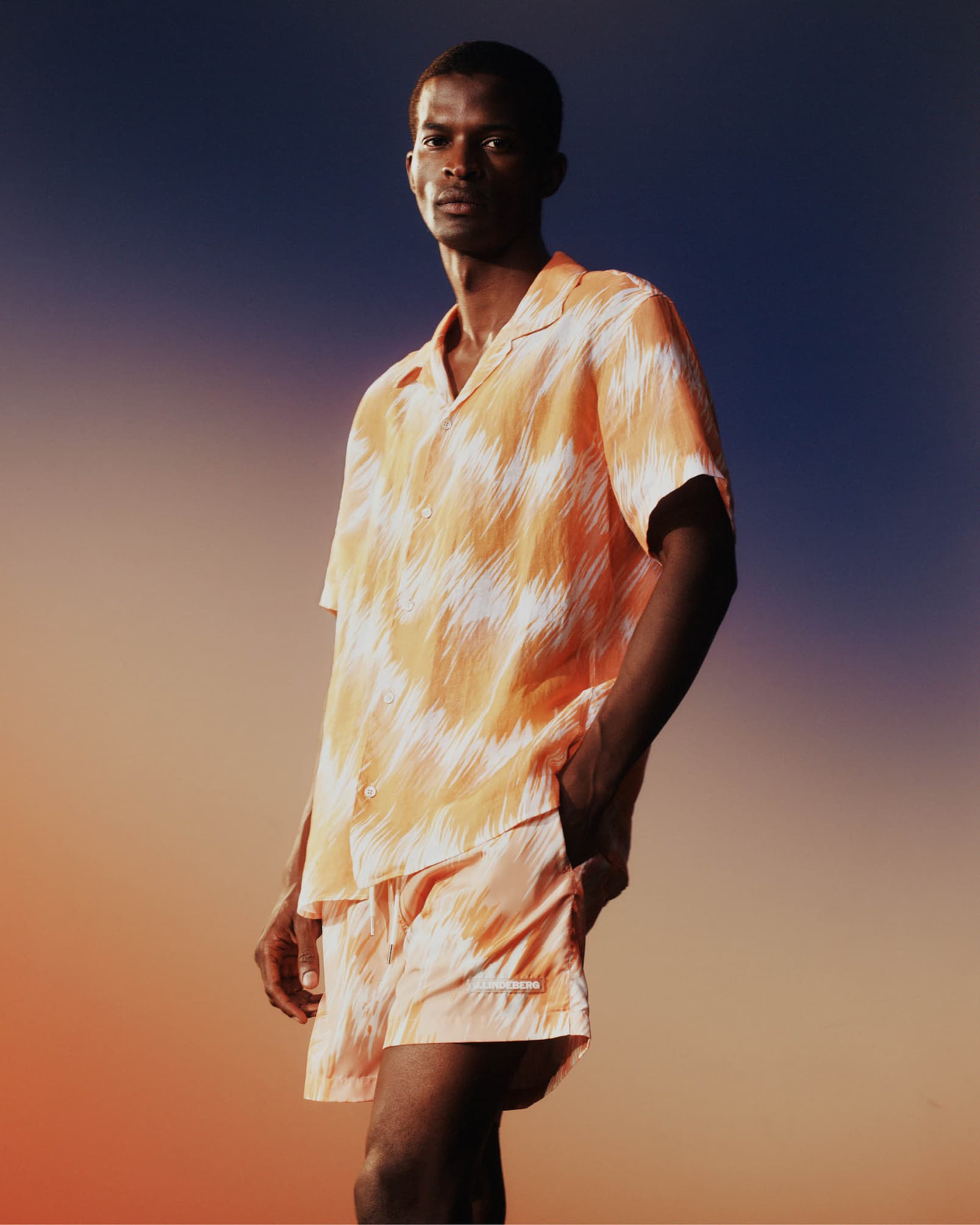 Elio Linen Printed Shirt