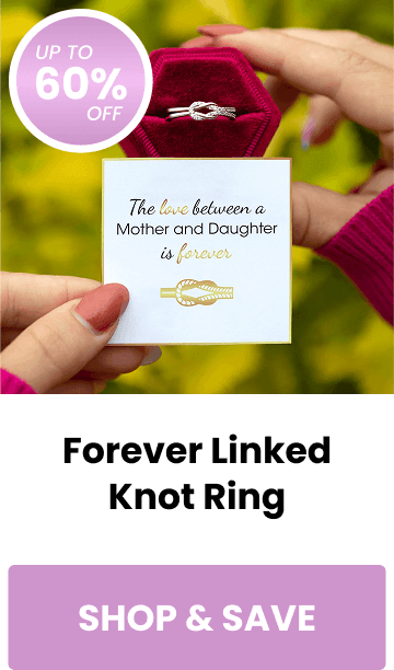 Forever Linked Knot Ring