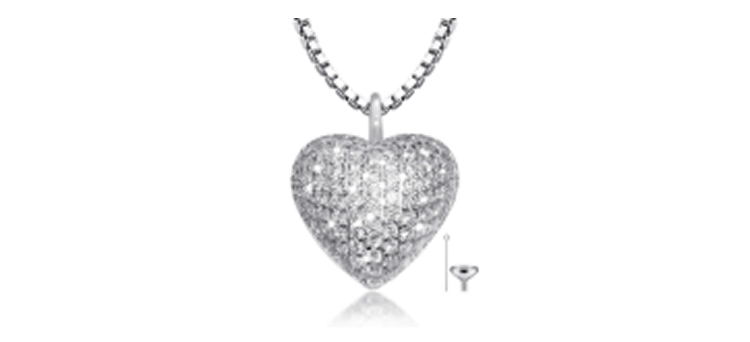 Heart Urn Necklace