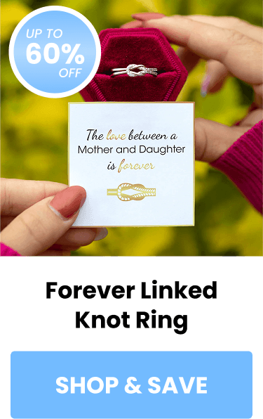 Forever Linked Knot Ring