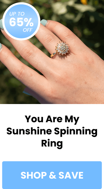 You Are My Sunshine Spinning Ring