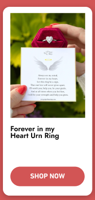Forever in my Heart Urn Ring