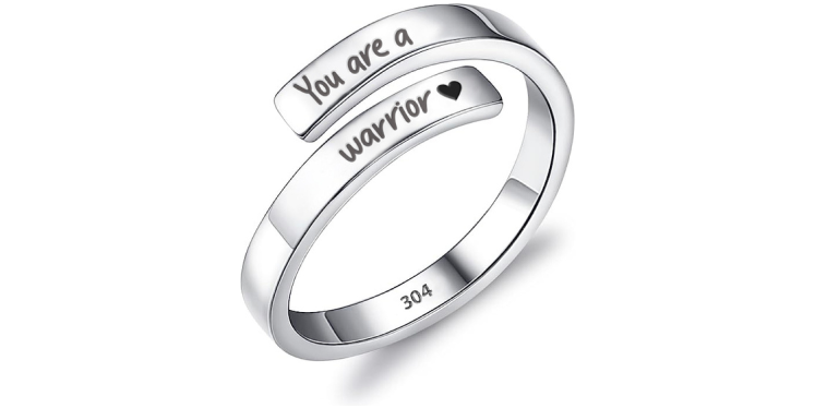 You Are A Warrior Ring