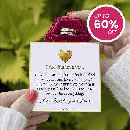 I F♡cking Love You Ring