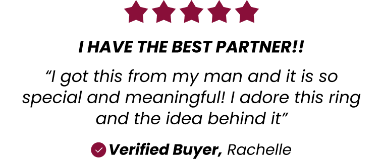 5 Star review by verified buyer Rachelle