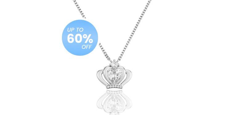 Straighten Your Crown Necklace