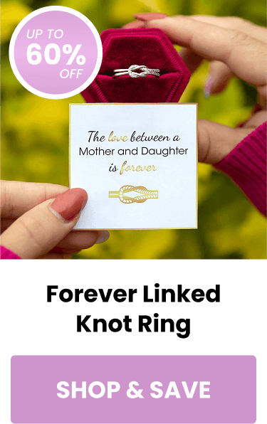 Forever Linked Knot Ring