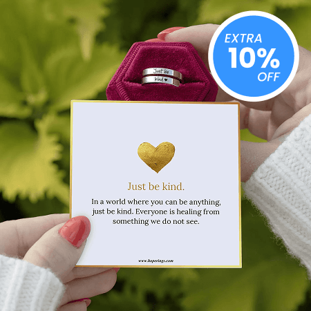 Just Be Kind Ring