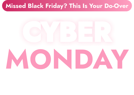 Missed Black Friday? This Is Your Do-Over CYBER MONDAY Up To 70% Off