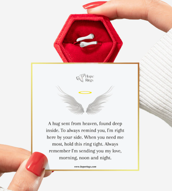 Hug from heaven ring