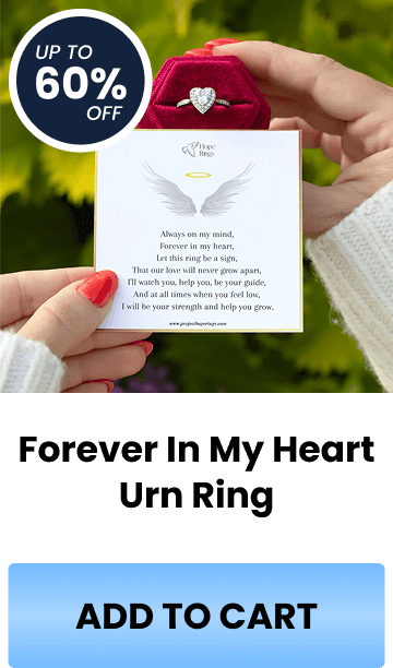 Forever In My Heart Urn Ring - ADD TO CART