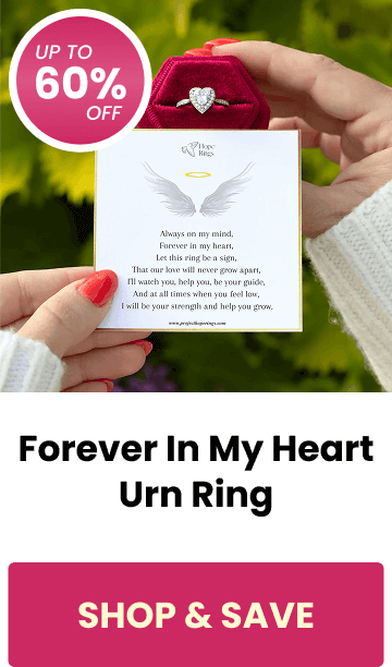 Forever In My Heart Urn Ring