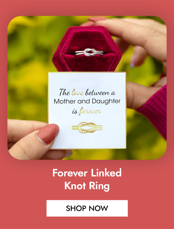 Forever Linked Knot Ring