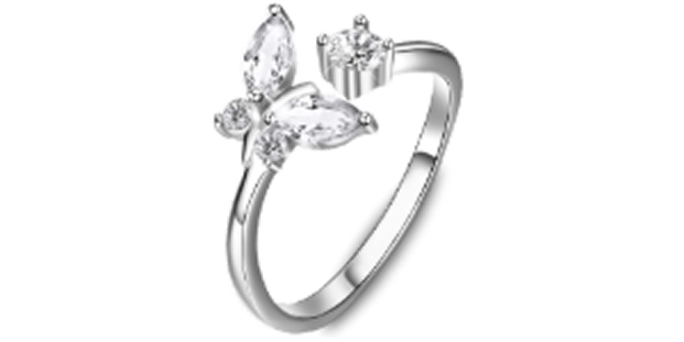 Just Be You Butterfly Ring