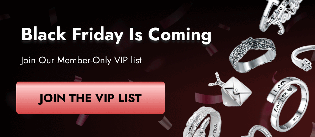 Join VIP list for Black Friday