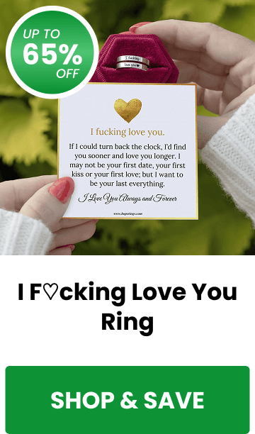 I F♡cking Love You Ring