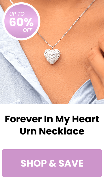 Forever In My Heart Urn Necklace
