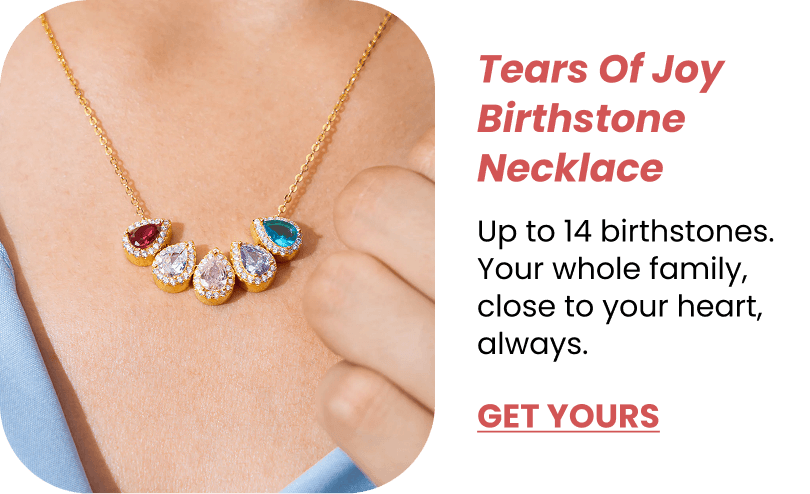Tears Of Joy Birthstone Necklace
