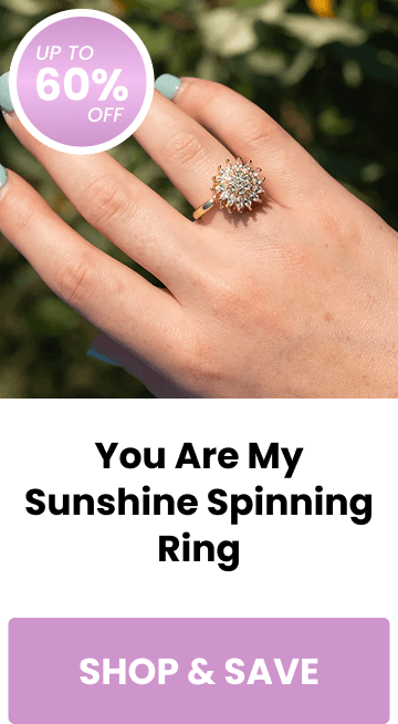 You Are My Sunshine Spinning Ring
