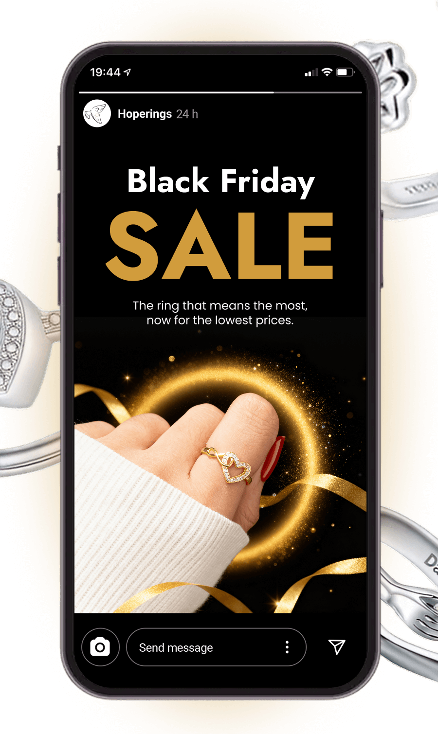 Black Friday SALE The ring that means the most, now for the lowest prices.