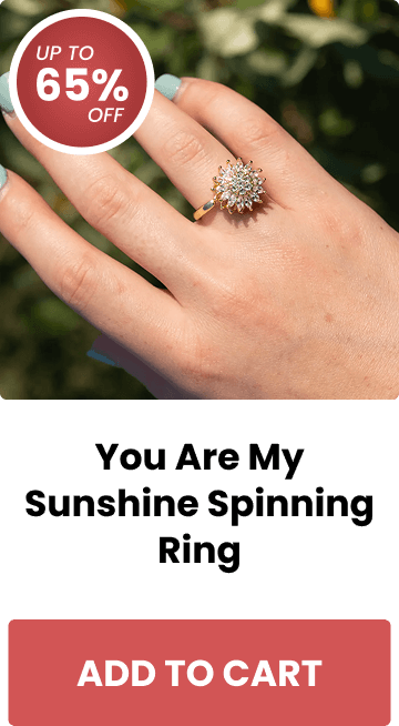 You Are My Sunshine Spinning Ring