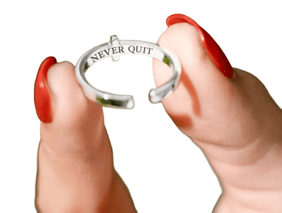 NEVER QUIT RING
