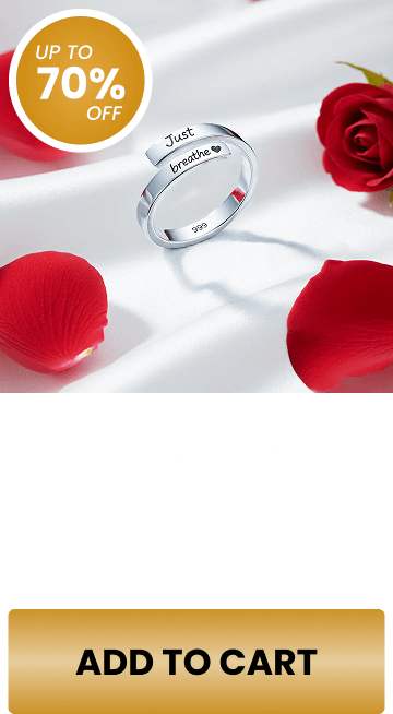 Just Breathe Ring - Pure Silver