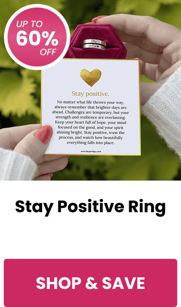 Stay Positive Ring
