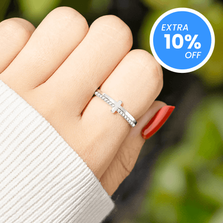 Be The Light Cross Ring